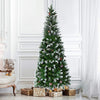 5ft, 6FT 7.5FT Artificial Pencil Christmas Tree - LucktreeUS