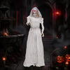 5.7 FT Animated Halloween Ghost Bride Decoration with Swapped Face