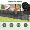 Lucktree Air Conditioner Fence 2/4 Panels - 45''W x 45''H Outdoor Fence Privacy Screen with Metal Stakes