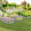 Lucktree Galvanized Raised Garden Bed