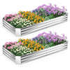 Lucktree Galvanized Raised Garden Bed