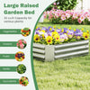 Lucktree Galvanized Raised Garden Bed
