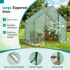Lucktree 6x3x5.5 FT Mini Walk-in Greenhouse, with Roll-up Zippered Door & Window, Overlong PE Cover