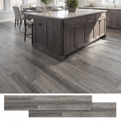 Lucktree 24/48-Pack Vinyl Flooring Planks 36" x 6", 36/72 Sq.Ft