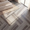 Lucktree 24/48-Pack Vinyl Flooring Planks 36" x 6", 36/72 Sq.Ft