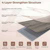Lucktree 24/48-Pack Vinyl Flooring Planks 36" x 6", 36/72 Sq.Ft