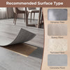Lucktree 24/48-Pack Vinyl Flooring Planks 36" x 6", 36/72 Sq.Ft