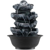 Lucktree Tabletop Water Fountain with LED Lights