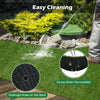 Realistic Artificial Turf Grass, 6 x 10 FT Artificial Synthetic Fake Grass with Drainage
