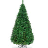 5/6/7/8 FT Artificial Christmas Tree, Unlit Full Xmas Pine Tree with 350/650/950/1138 Branch Tips & Folding Metal Stand