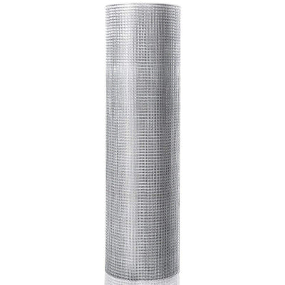 XXX 48'' x 50' 1/4 inch Hardware Cloth, 23 Gauge Square Galvanized Chicken Wire Welded Fence