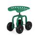 Lucktree Garden Cart, Rolling Workseat with 4 Wheels, Garden Stool 360-degree Swivel Work Seat & Adjustable Heigh
