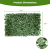 Faux Ivy Privacy Screen, Expandable Artificial Greenery Fence