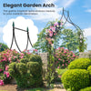 Metal Garden Arch, Rose Garden Arbor for Various Climbing Plant, Outdoor Lawn Backyard