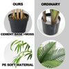 Fake Bamboo Tree Artificial Greenery Plants in Nursery Pot Decorative Trees for Home - LucktreeUS