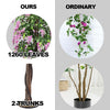 6FT Fake Wisteria Tree Artificial Greenery Plants in Nursery Pot Decorative Trees for Home - LucktreeUS
