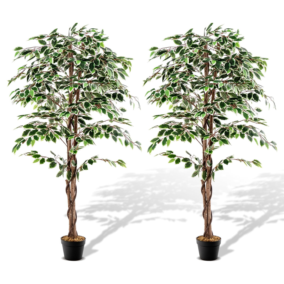 Lucktree Artificial Ficus Tree