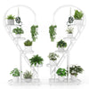 Lucktree 5 Tier Metal Plant Stand Indoor