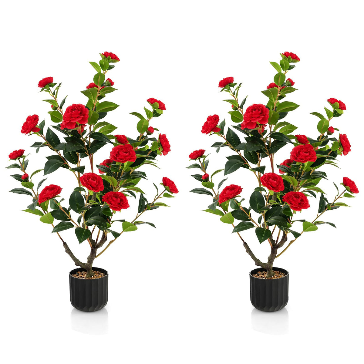 38" Artificial Camellia Tree - Lucktree