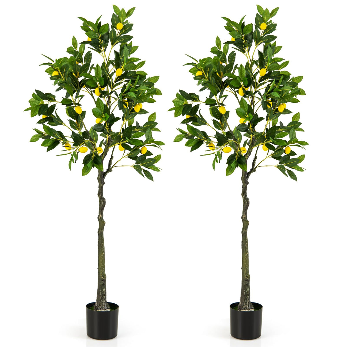 Lucktree Artificial Lemon Tree