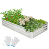 Lucktree Galvanized Raised Garden Bed