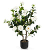 38" Artificial Camellia Tree - Lucktree