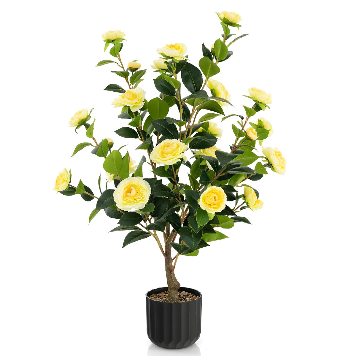 38" Artificial Camellia Tree - Lucktree