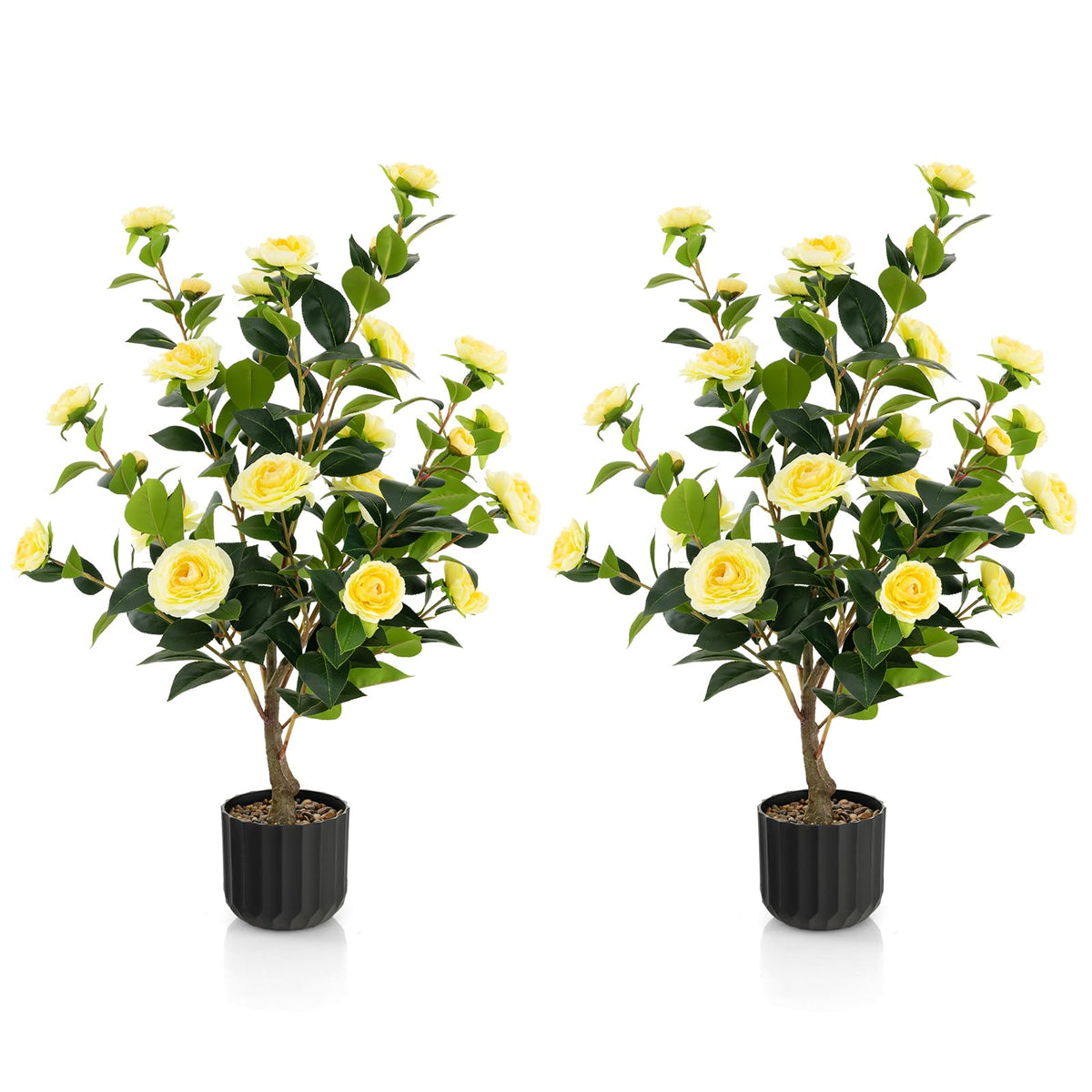 38" Artificial Camellia Tree - Lucktree