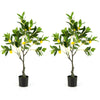 Lucktree Artificial Lemon Tree