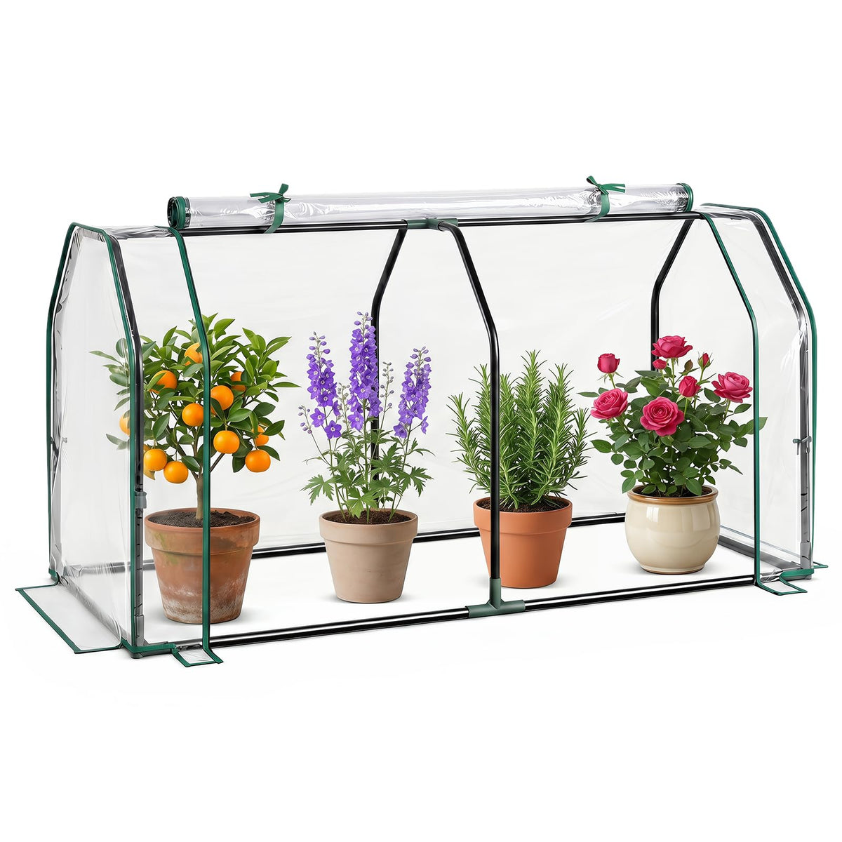 Lucktree 47''x21.5''x24'' Mini Portable Greenhouse