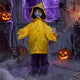 Halloween Animated Life Size Scary Boy with Light Up Eyes