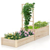 Lucktree Wooden Raised Garden Bed
