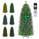 6.3 ft Smart Pre-Lit Pencil Christmas Tree with Remote & APP