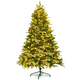 Lucktree 6.5FT Snow Flocked Christmas Tree - LucktreeUS