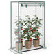 Lucktree Portable Mini Greenhouse with Roll-Up Zippered Door