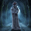 Lucktree 5.6 FT Animated Halloween Standing Weeping Woman Statue