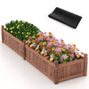 Lucktree Wood Raised Garden Bed