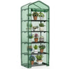 Lucktree Mini Greenhouse Portable Plant Grow House with 5 Tier Shelves