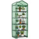 Lucktree Mini Greenhouse Portable Plant Grow House with 5 Tier Shelves