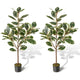 Lucktree 4.3 FT Tall Artificial Bird of Paradise Plant (2 Pack)