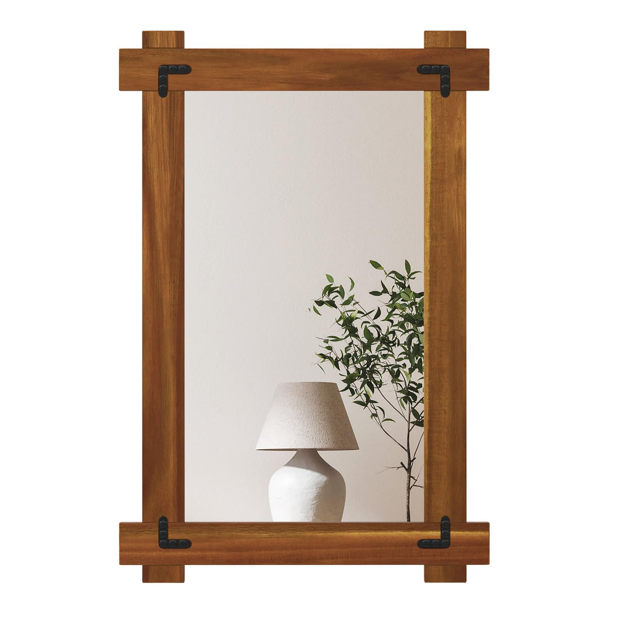 Lucktree Wood Framed Mirror