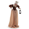 Lucktree Halloween Animatronic, Talking Zombie Maid in Lantern