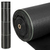 Lucktree 6.5x330 FT Weed Barrier Landscape Fabric, 3.2OZ Heavy-Duty Permeable Woven PP Ground Cover