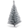 Lucktree 3ft Silver Pencil Christmas Tree, Artificial Slim Tree - LucktreeUS