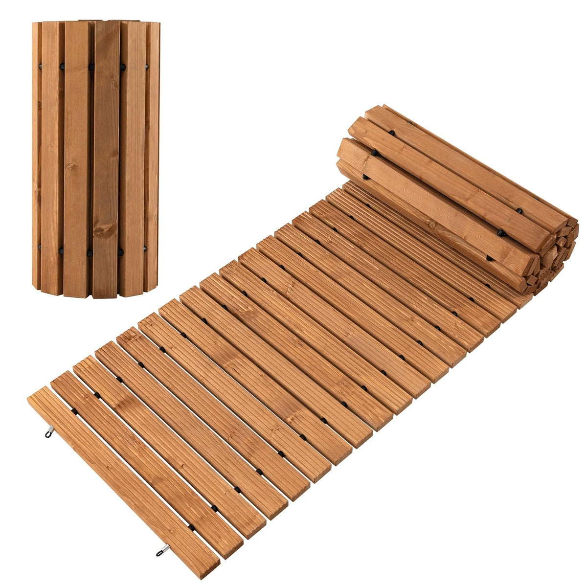 Lucktree 8ft Wooden Garden Pathway