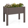 Lucktree Raised Garden Bed with Legs, Self-Watering Planter Box with Water Level Indicator