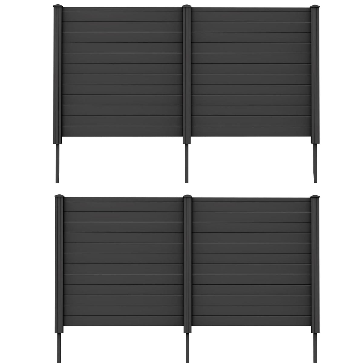 Trash Can Enclosure with 3 Stakes - Lucktree