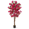 Lucktree 6 FT Bougainvillea Artificial Tree Artificial Plants for Indoor Decor