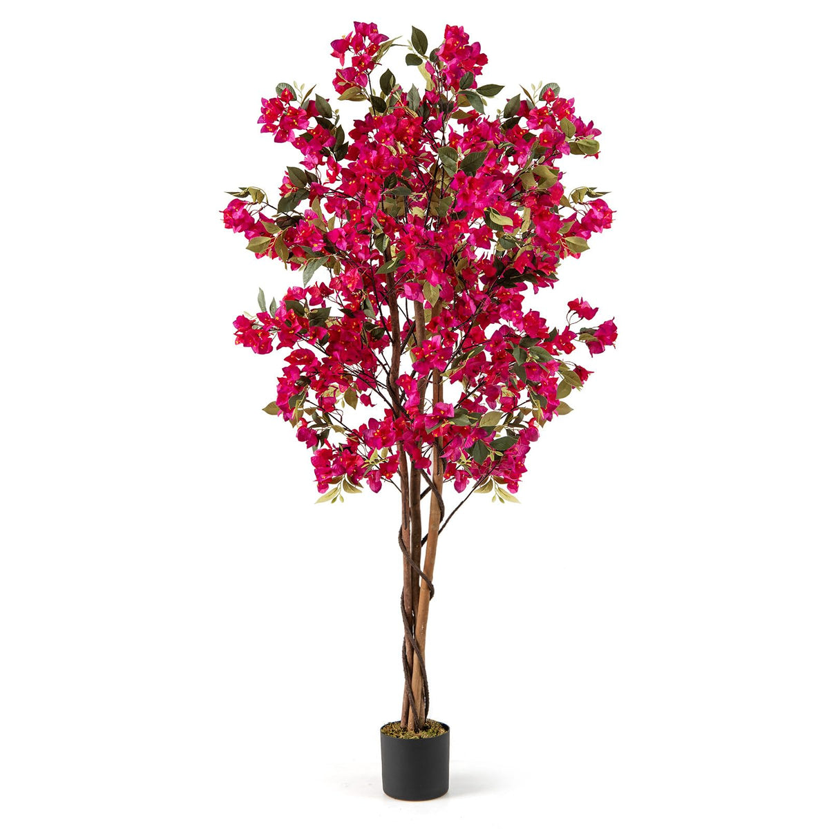 Lucktree 6 FT Bougainvillea Artificial Tree Artificial Plants for Indoor Decor