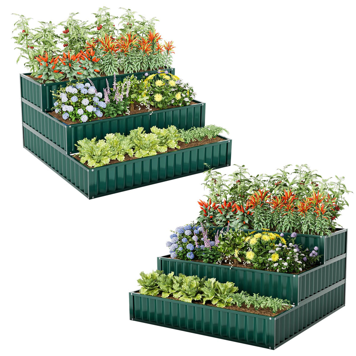 Lucktree 3 Tier Raised Garden Bed